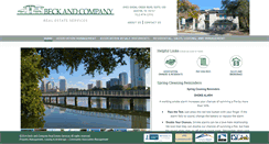Desktop Screenshot of beckandco.com